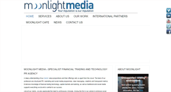 Desktop Screenshot of moonlightmedia.co.uk